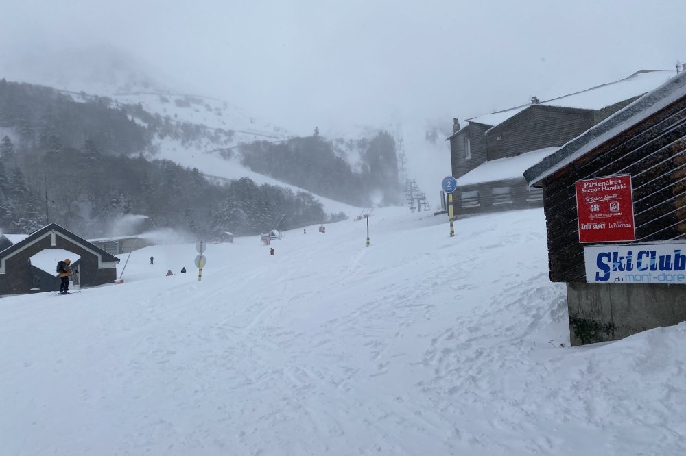 Test d’entrée au ski club